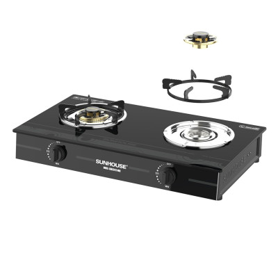 BẾP GAS DƯƠNG KÍNH SUNHOUSE SHB32012-VMC - Hàng Chính Hãng