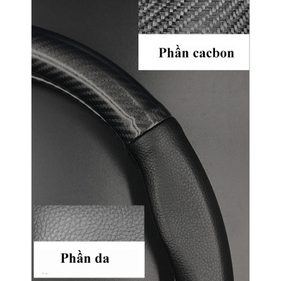 Bọc vô lăng cacbon xe TOYOTA: Vios, Innova, Fortuner, Camry, Altis, Yaris, Prado, Hilux, Avalon, Avanza, Rush, Wigo, Cross, Raize, Veloz