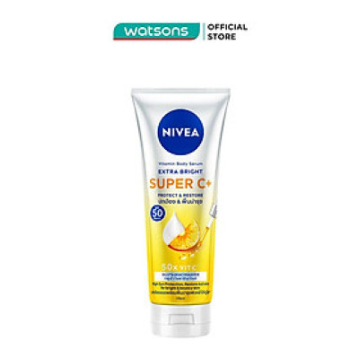Tinh Chất Dưỡng Thể Nivea Vitamin Body Serum Extra Bright Super C+ 170ml
