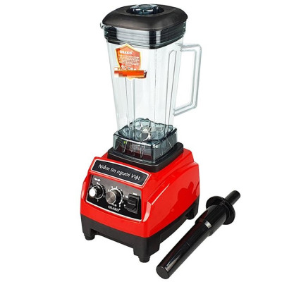 Máy xay sinh tố công nghiệp công suất lớn 1800W xay nhuyễn cực nhanh, màu ngẫu nhiên- Tặng bộ dao dự phòng-Hàng chính hãng nhập khẩu