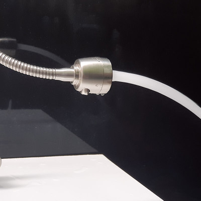 Vòi rửa chén lạnh Inox SUS 304, cần lò xo Eurolife EL-RC09 (Trắng vàng)