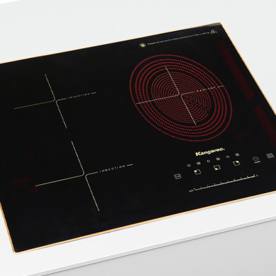 Bếp từ hồng ngoại ba vùng nấu Kangaroo KG446i - Hàng chính hãng