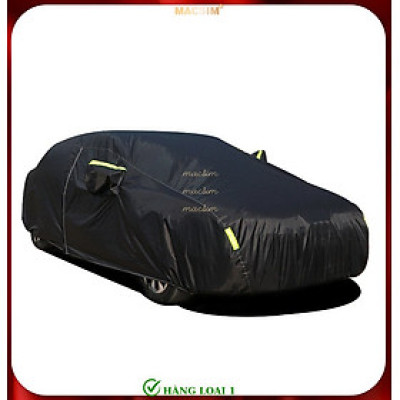 Bạt phủ ô tô Volkswagen Passat nhãn hiệu Macsim sử dụng trong nhà và ngoài trời chất liệu Polyester - màu đen