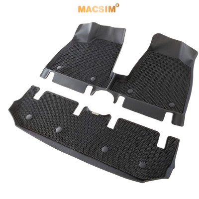 Thảm hai lớp (sd3) Macsim dành cho Vinfast VF3 bề mặt cao su siêu sạch