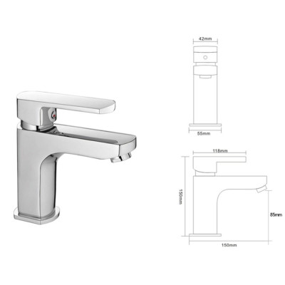 vòi chậu lavabo nóng lạnh Frap F1064-Hàng chính hãng
