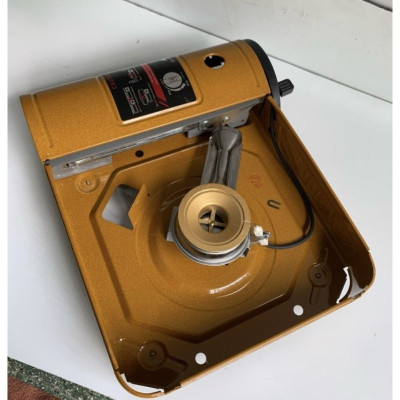 Bếp gas mini Windo 166F màu vàng -Hàng Chính Hãng 