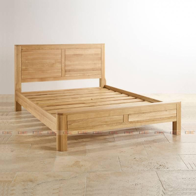 Giường Đôi Romsey Gỗ Sồi IBIE BDROMO