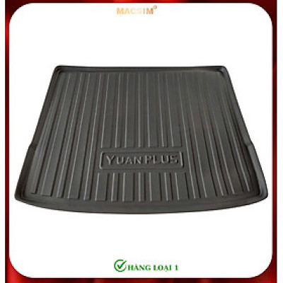 Thảm lót cốp xe ô tô BYD ATTO 3 2024+ Nhãn hiệu Macsim chất liệu nhựa TPE cao cấp màu đen
