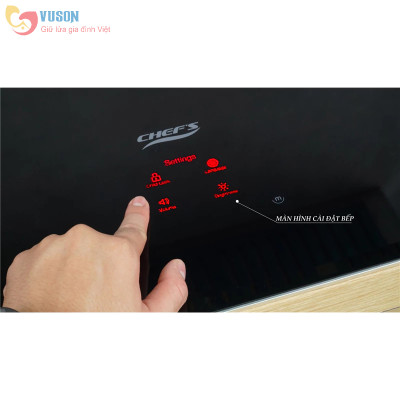 Bếp từ đôi Chefs EH-DIH890N - Hàng chính hãng
