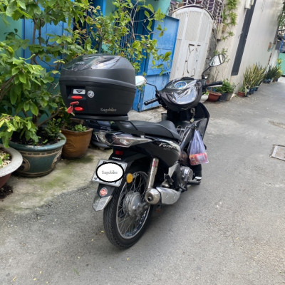 Thùng Givi E250N2 25 lit và baga givi lắp cho xe Future 125, thùng xe Future 1255
