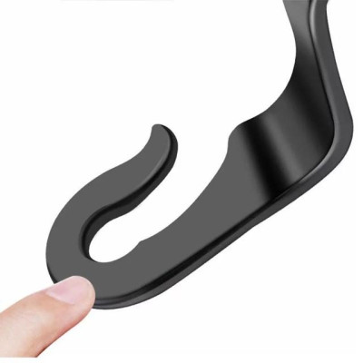 Móc treo đồ sau ghế ô tô, dụng cụ treo đồ đa năng dành cho ô tô phù hợp mọi loại xe kiêm kẹp điện thoại tiện dụng