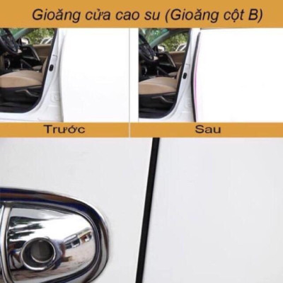 Gioăng cao su cột B lõi thép cho xe ô tô Cách âm, cách nhiệt, chống nước, chống bụi tốt nhất của shop
