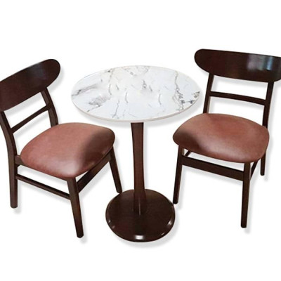 Bàn café Lea chân trụ IBIE nhiều tùy chọn