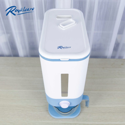 Hộp đựng gạo 12kg, thùng đựng ngũ cốc lớn có nắp đậy,  thùng đựng ngũ cốc gia dụng cho nhà bếp, nhiều loại ngũ cốc