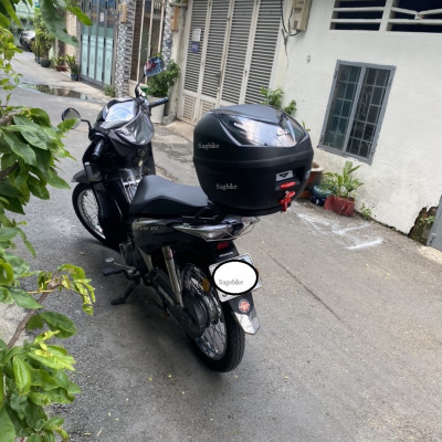 Thùng Givi E250N2 25 lit và baga givi lắp cho xe Future 125, thùng xe Future 1255