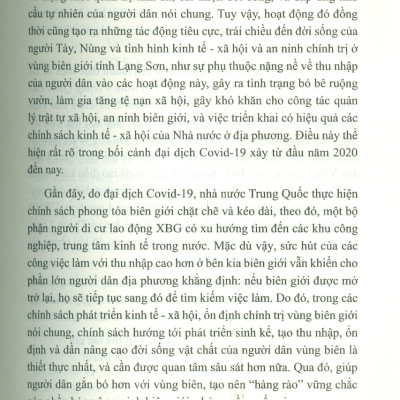 Di Cư Lao Động Xuyên Biên Giới Của Một Số Tộc Người Ở Vùng Biên Giới Việt Nam - Trung Quốc (Sách chuyên khảo) - Viện Hàn lâm Khoa học Xã hội Việt Nam - Vũ Đình Mười chủ biên