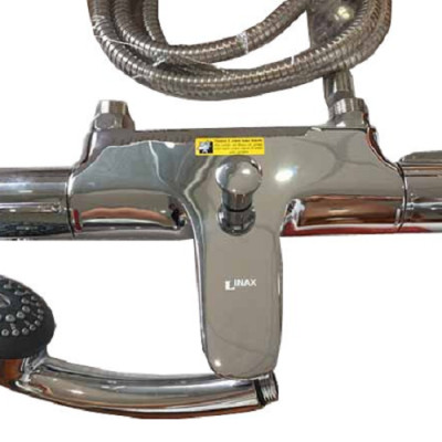 Trọn bộ Vòi sen tắm nóng lạnh điều chinh nhiệt độ INAX BFV 3413T-4C - Hàng chính hãng