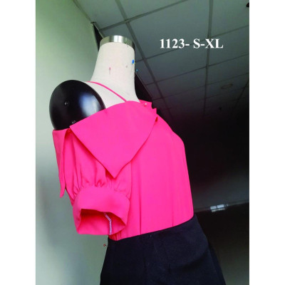 Rập giấy áo lệch vai 1123 (BẢN VẼ)