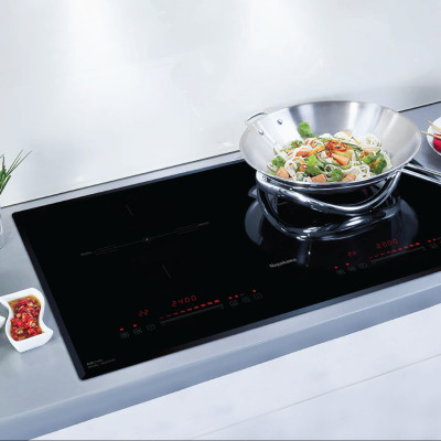 Miễn phí giao lắp toàn quốc - Bếp đôi điện từ Nagakawa NK2C01M (4400W) - Made in Malaysia - Bảo hành 5 năm - Hàng Chính Hãng