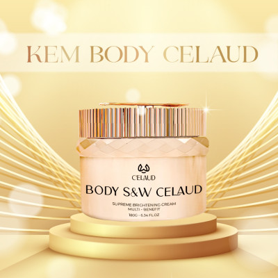 Combo 2 kem dưỡng trắng da body cấp ẩm và làm dịu da Body S&W Celaud