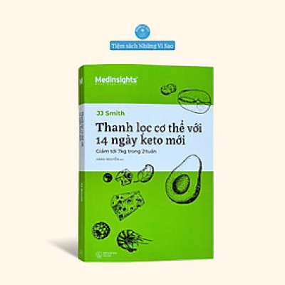 Sách - Sách - Thanh Lọc Cơ Thể Với 14 Ngày Keto Mới (Giảm Tới 7kg Trong 2 Tuần) - Bìa Mềm