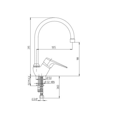 Vòi rửa chén nóng lạnh MOEN V66111 (HÀNG CHÍNH HÃNG)