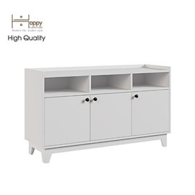 [Happy Home Furniture] KINA , Tủ lưu trữ 3 cửa mở , 124cm x 40cm x 72cm ( DxRxC), TCM_040