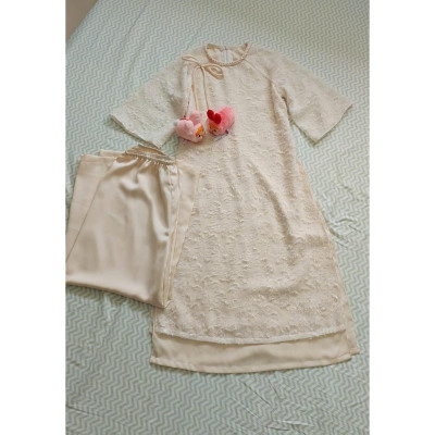 Rập giấy A0 áo dài voan 2 lớp AD45 - nguyên bộ - rập bé