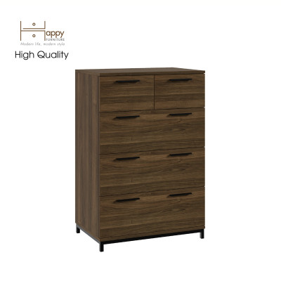[Happy Home Furniture] LOUIS , Tủ lưu trữ 5 ngăn kéo - chân sắt , 68cm x 45cm x 102cm ( DxRxC), THK_062