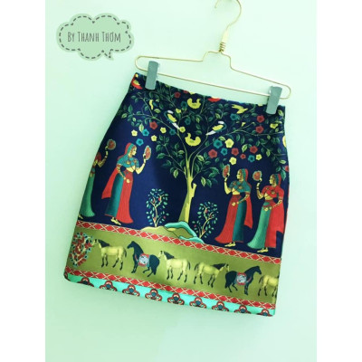 Rập giấy A0 chân váy mã 662 (BẢN VẼ) 
