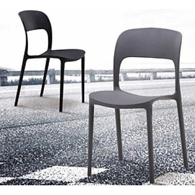 ILAN chair - Ghế ăn Milan kiểu dáng hiện đại, dùng cho phòng ăn, nhà hàng, cafe fastfood hàng nhập khẩu cao cấp