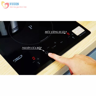 Bếp từ đôi Chefs EH-DIH32A - Hàng chính hãng