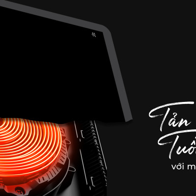 Miễn phí giao lắp toàn quốc - Bếp đôi điện từ Nagakawa UltraSlim NK2C28M - Made in Malaysia - Bảo hành 5 năm - Hàng chính hãng