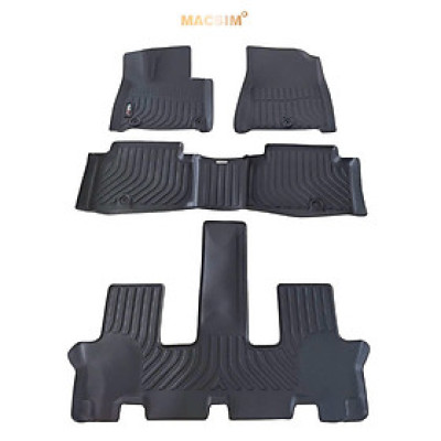 Thảm sd Hyundai santafe 2024+ bản xăng nhãn hiệu Macsim