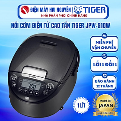 Nồi Cơm Điện Tử Cao Tần Tiger JPW-G10W 1 lít - Hàng chính hãng