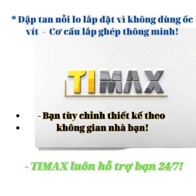 Tủ kệ đầu giường TIMAX ,Thép cường lực POSCO siêu dày 1.8mm chắc chắn, Sơn tĩnh điện 3 lớp siêu bền