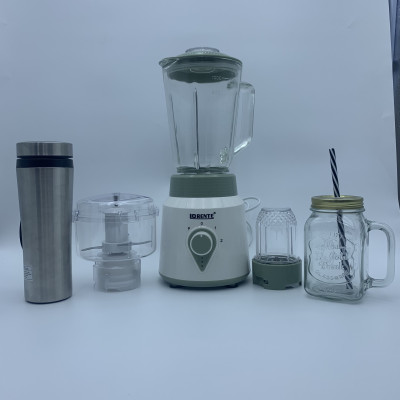 Máy xay sinh tố đa năng kèm bình giữ nhiệt Lorente LT-2626 màu trắng xanh - Hàng chính hãng