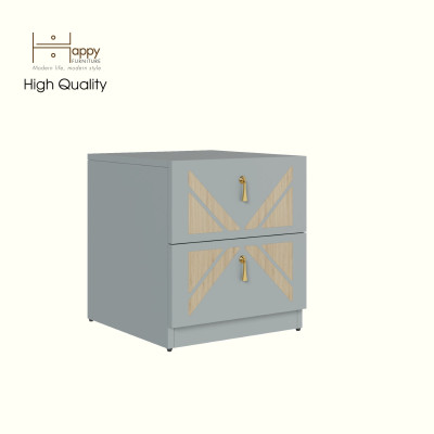 [Happy Home Furniture] CHARIS, Táp đầu giường 2 ngăn kéo, 42cm x 45cm x 46cm ( DxRxC), THK_116