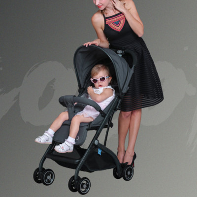 Xe Đẩy Trẻ Em Gấp Gọn Baobaohao QZ1 - Xám