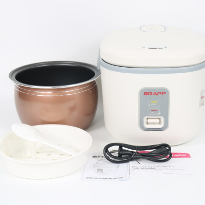 Nồi Cơm Điện SRAPP SH-NC198 1,8Lít - Màu Ngẫu Nhiên - Hàng Chính Hãng