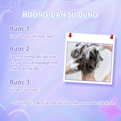 Dầu Gội myKella Làm Sạch, Phục Hồi Tóc Chiết Xuất Sacha Inchi  300ml