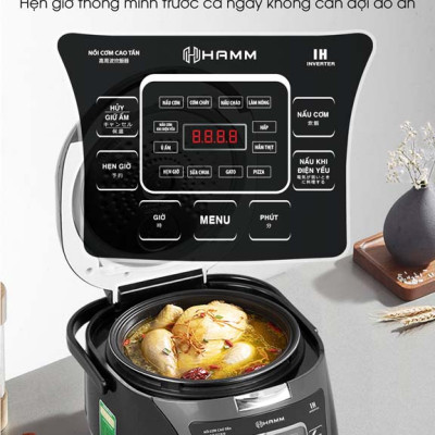 Nồi Cơm Điện Cao Tần HAMM HRC-1591IH (1.8 lít) - Hàng Chính Hãng