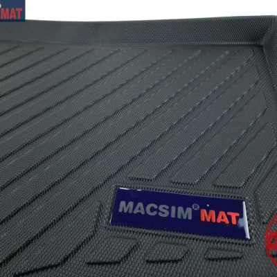 Thảm lót cốp xe ô tô Suzuki Swift (nhập khẩu) nhãn hiệu Macsim chất liệu TPV cao cấp màu đen (F208)