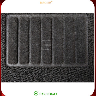 Thảm lót sàn ô tô 2 lớp cao cấp dành cho xe Suzuki XL7/ Suzuki Ertigar (sd) nhãn hiệu Macsim chất liệu TPE màu đen