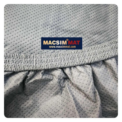 Bạt phủ ô tô chất liệu vải không dệt 4 lớp cao cấp thương hiệu MACSIM cho xe ô tô Huyndai stargazer- màu ghi