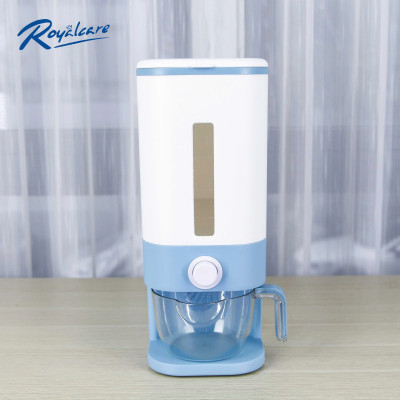 Hộp đựng gạo 12kg, thùng đựng ngũ cốc lớn có nắp đậy,  thùng đựng ngũ cốc gia dụng cho nhà bếp, nhiều loại ngũ cốc