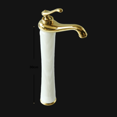 Vòi lavabo nóng lạnh đồng mạ vàng Juno sofa Teady VCT- 228B 