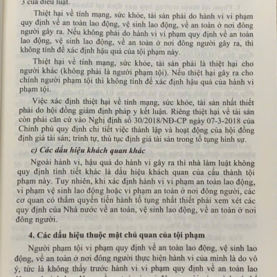 Bình luận Bộ luật Hình sự năm 2015 (Phần thứ hai – Các tội phạm), Chương XXI, Mục 3, 4: Các tội phạm khác xâm pham an toàn, trật tự công cộng