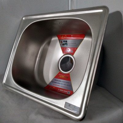 Chậu Rửa Chén Bát Inox TÂN Á ĐẠI THÀNH Loại 1 Hộc Rửa - Nhiều kích thước tặng bộ xi phông chính hãng