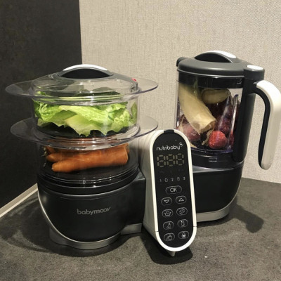 Máy xay hấp đa năng Nutri Baby Plus 5 in 1 BabyMoov 090